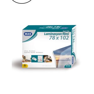 Mas Laminasyon Filmi Parlak 78x102 125 Mic 100 Lü