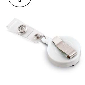 Yoyo Plastik 3532- Yuvarlak-32Mm-Kancali-Klipsli-Beyaz 25'li
