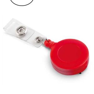 Mas Plastik Yoyo Yuvarlak-32Mm-Kancalı-Klipsli-Kırmızı