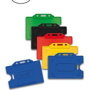 Mas 3522 Plastik Kart Muhafaza- Dikey-54X86-Yeşil 50Li