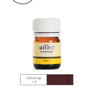 Artdeco Kumaş Boyası 25ml 10 A-115 Kahverengi Brown 12'li