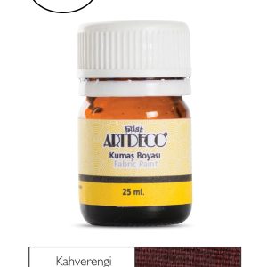 Artdeco Kumaş Boyası 25ml 10 A-115 Kahverengi 12'li