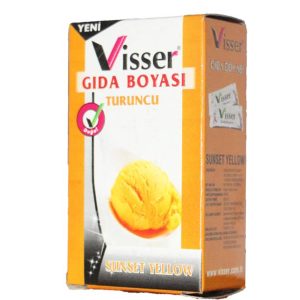 Visser Toz Gıda Boyası Turuncu