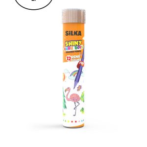 Silka Tüp Tam Boy Kuru Boya 12'li