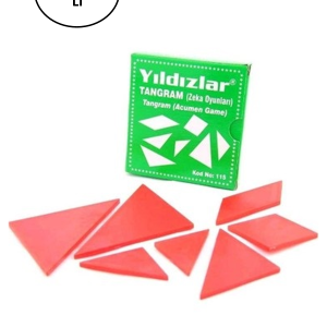 Yıldızlar Tangram Zeka Oyunu 12'li