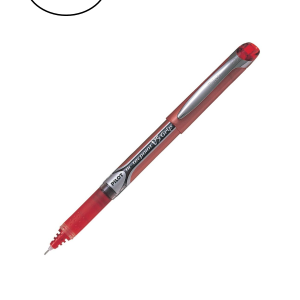 Pilot Kalem V5 Grip Hi-Tecpoint Kırmızı 12'li