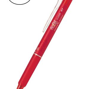 Pilıt Frixion Ball Clicker 0.7 Kırmızı Kalem 12'li