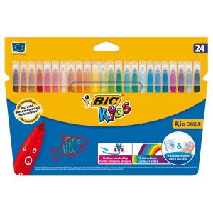 Bic Kid Couleur Keçeli Boya Kalemi 24'lü Kutu
