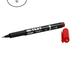 Noki Hi-Text Asetat Kalemi (s) Kırmızı 12'li