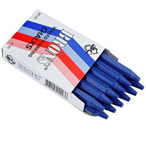 Brons BR-254 Tebeşir 12'li Kutu Mavi