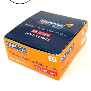 Gıpta 60Mm 2B 0,7Mm Kalem Ucu 20Li Tüp 24'lü