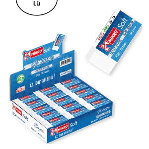 Mikro Silgi Soft Beyaz 2b24tr 24'lü