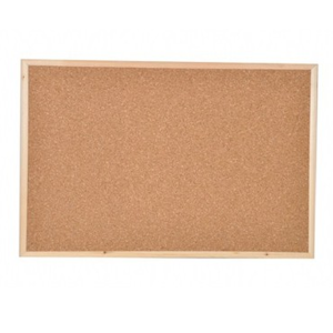 Panda 30x45 Mantar Pano Ahşap Çerçeve