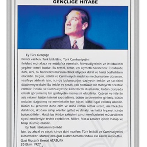 Panda 35x50 Gençliğe Hitabe Alüminyum Çerçeve