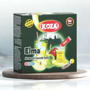 Koza Tek İçimlik Elma Aromalı Toz İçecek 50'li