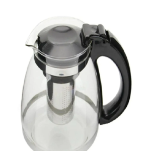 Çelik Süzgeçli Cam Çaycı Servis Demlik 1500 Ml. Royaleks-7488