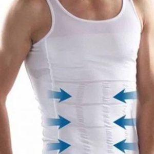 Korseli Erkek Atlet - 500 Beyaz