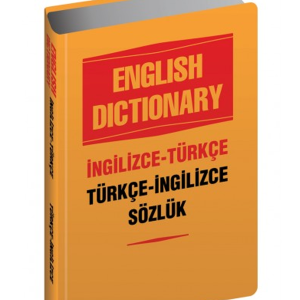 İngilizce Türkçe Sözlük Plastik Kapak