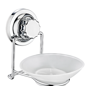 Vakumlu Plastik Sabunluk Krom Royaleks-VK-713