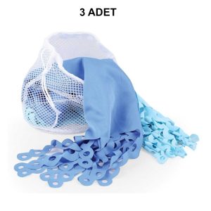 3 ADET Eşarp, Yazma Ve Şal Yıkama Filesi