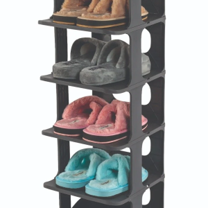 Plastik Katlı Gri Ayakkabılık Royaleks-70495