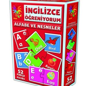 Laço Puzzle Alfabe Ve Sayılar