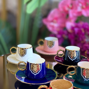 Porselen Kahve Fincanı Takımı Royaleks-2424