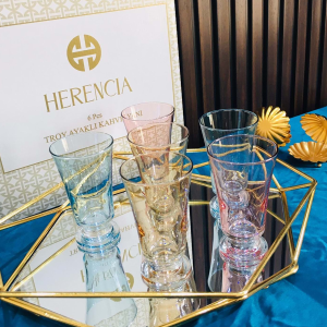 Troy Kahve Yanı Bardak Yaldızlı Royaleks-RYLHD0187