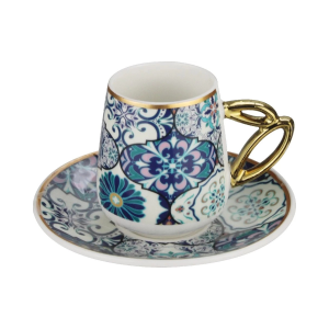 Paçi Etnik 6'lı Porselen Kahve Fincanı ROYALEKS-P-POR-101736