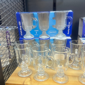 3lü Kulplu Bardak 14 Cm 130 Cc Royaleks-IRIS-120