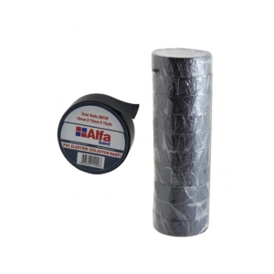 Elektrik Bantı Siyah 10'lu Paket Alfa Bant Royaleks-HRD015