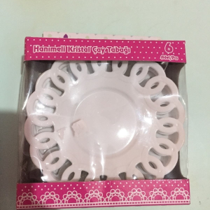 Çay Tabağı Kırılmaz 6 Adet Royaleks-TM739