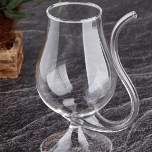 Borosilikat Cam Pipetli Bardak Kupa 300 ml Royaleks-10197