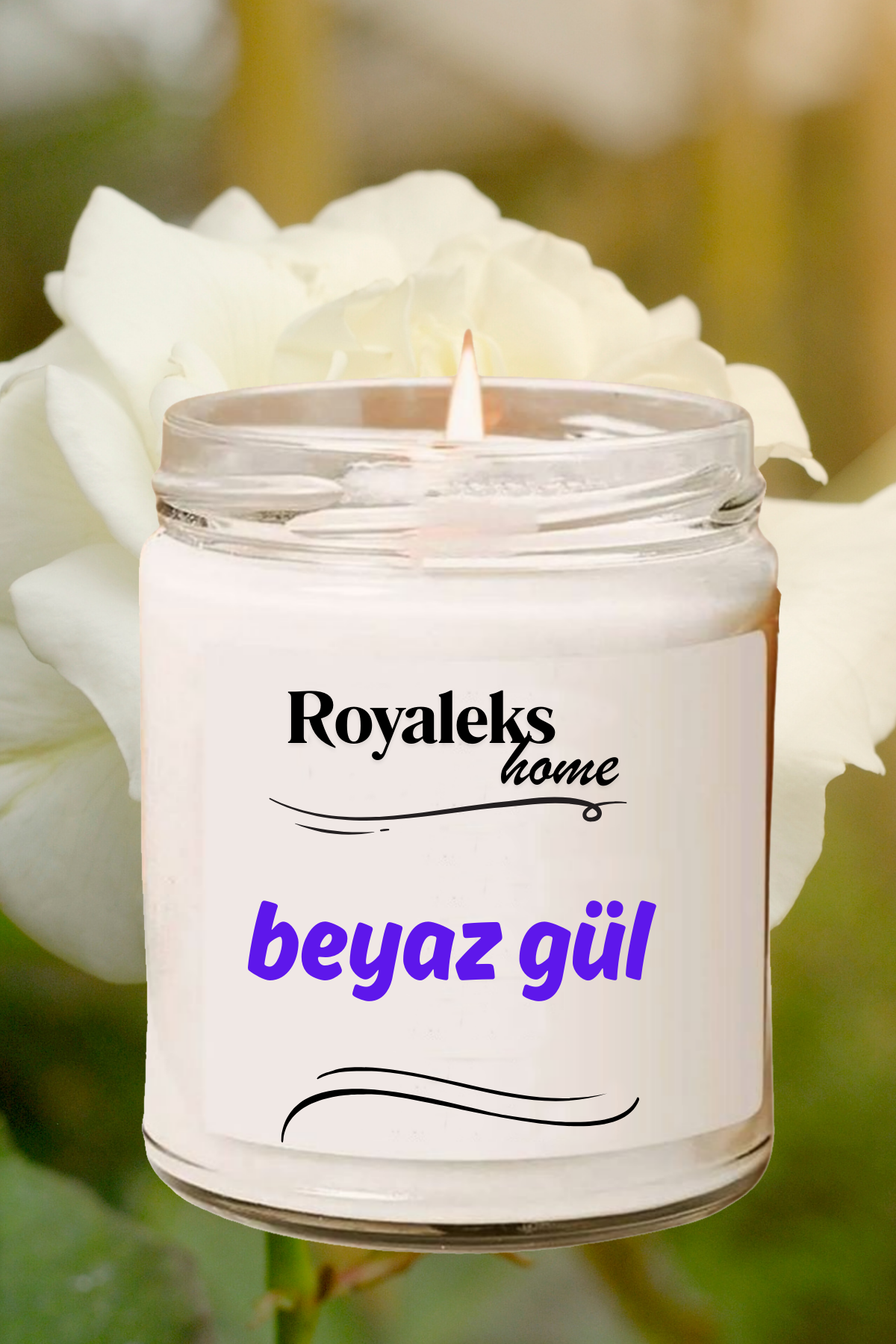 4 Adet Doğal Özel Seri Kokulu Dekoratif Kavanoz Mum 4X210 cc - Huzur Seti - RYL - Görsel 6