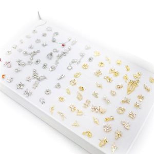 100'lü Karışık Tragus(Gümüş-Altın) - Altın