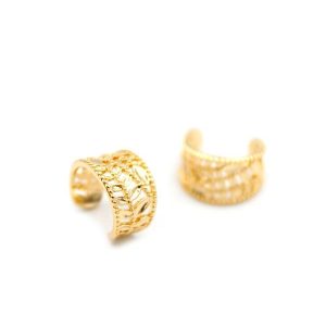 2'li Kıkırdak Küpe - Altın