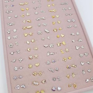 140'lı Standlı Tragus Küpe - ÇOK RENKLİ