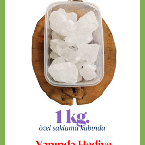 Halit Kristal Himalaya Tuzu 1 Kg. Berrak Kristal Tuz - Kristal Sole Tuzu Halit Tuz 1000 Gr. - HEDİYELİ