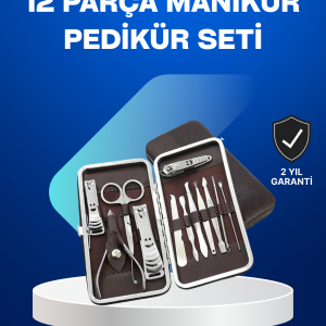 Tüm İhtiyaçlara Uygun Taşınabilir Manikür & Pedikür Seti