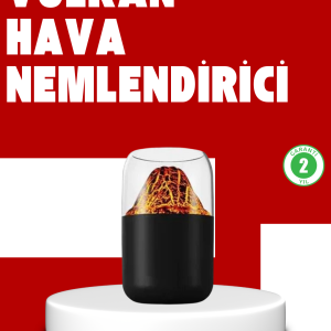 Volkanik Tasarımlı LED Işıklı Ultrasonik Nemlendirici