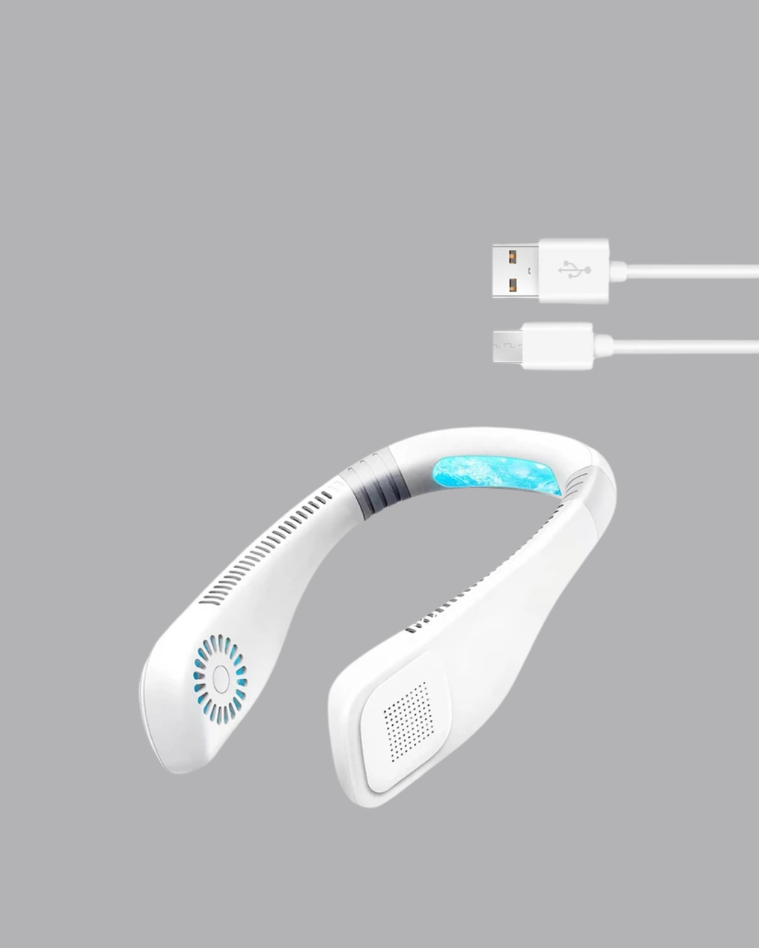 Uzun Ömürlü Bataryalı 9-18 Saat Kullanımlı Boyun Fanı - Görsel 5