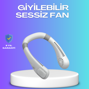 Eller Serbest Şarjlı Taşınabilir Soğutucu Fan