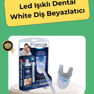 20 Dakikada Hızlı Etkili Diş Beyazlatıcı Cihaz