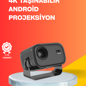 4000 Lümen Parlaklık Değerine Sahip Ev ve Ofis Projektör