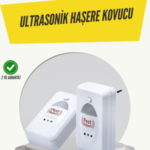Ultrasonik Haşere Kovucu Cihaz 150 m2 Etki Alanı
