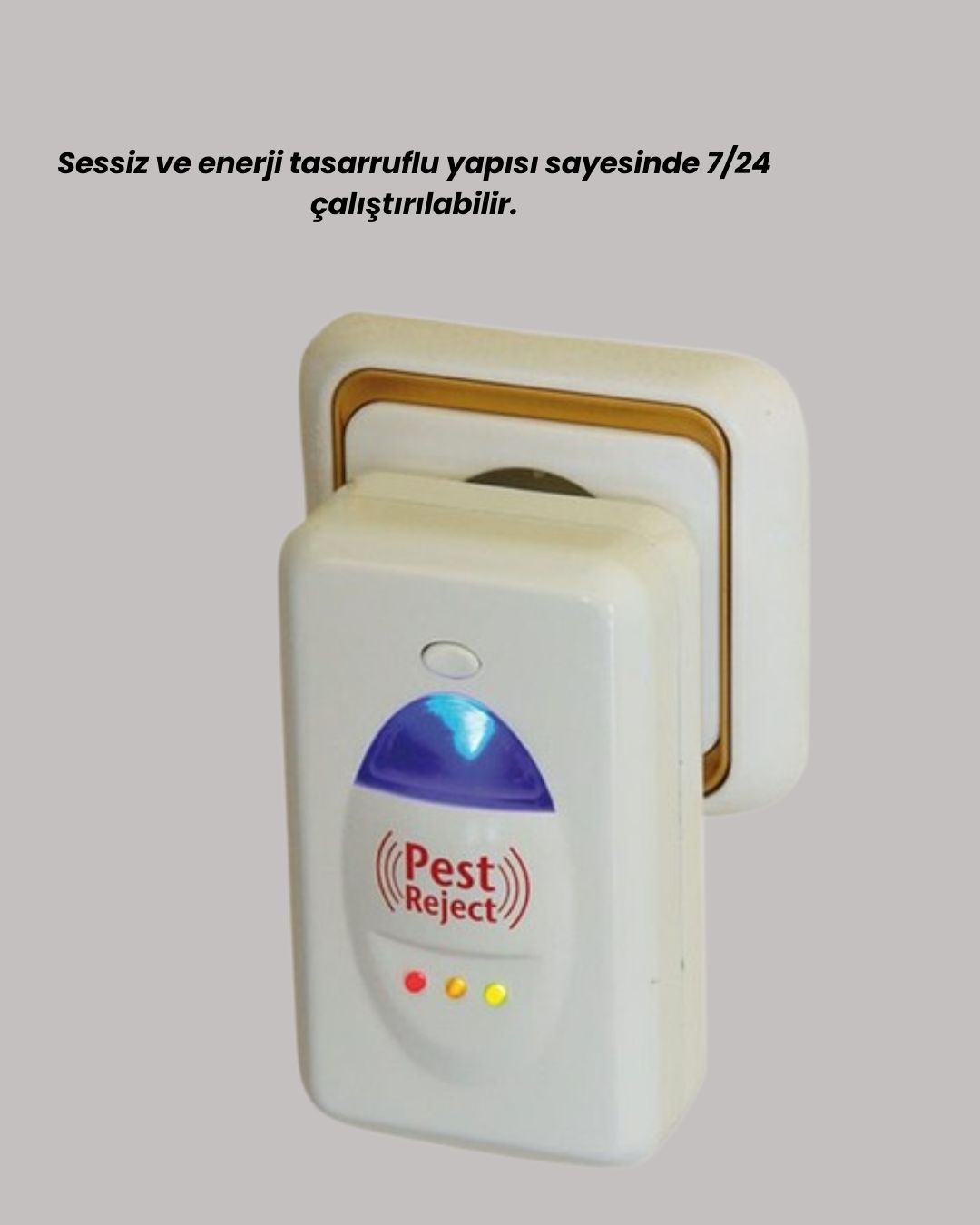 Ultrasonik Haşere Kovucu Cihaz 150 m2 Etki Alanı - Görsel 5