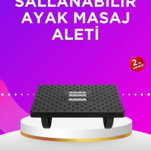 Masa Altı Ayak Dinlendirme Aparatı – Masajlı, Isıtmalı, Taşınabilir