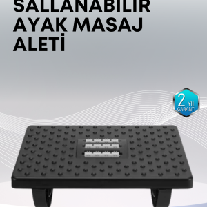 Ayak Destek ve Masaj Aleti – Ergonomik, Isıtmalı, Ayarlanabilir Yükseklik