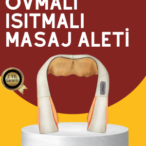 Kas Eklem Ağrılarına Ovmalı Isıtmalı Boyun Omuz Bel Masaj Aleti