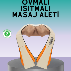 Profesyonel Ovmalı Masaj Aleti Isıtmalı Vücut Masajı İçin Pratik Kullanım